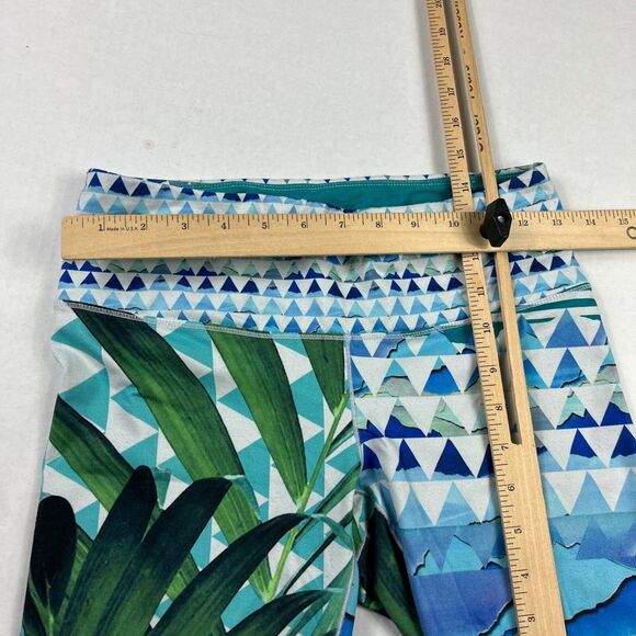 Prana Capri Yoga Leggings Tropical Performance Comfort Pull On S - Picture 6 of 12